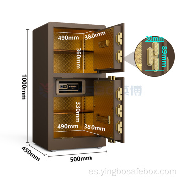 Huella digital y Oficina de Lock Digital Utilice una caja fuerte grande